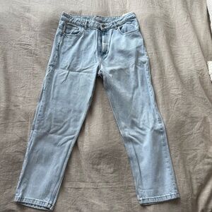 Zara Blue Straight Jeans Classic Style